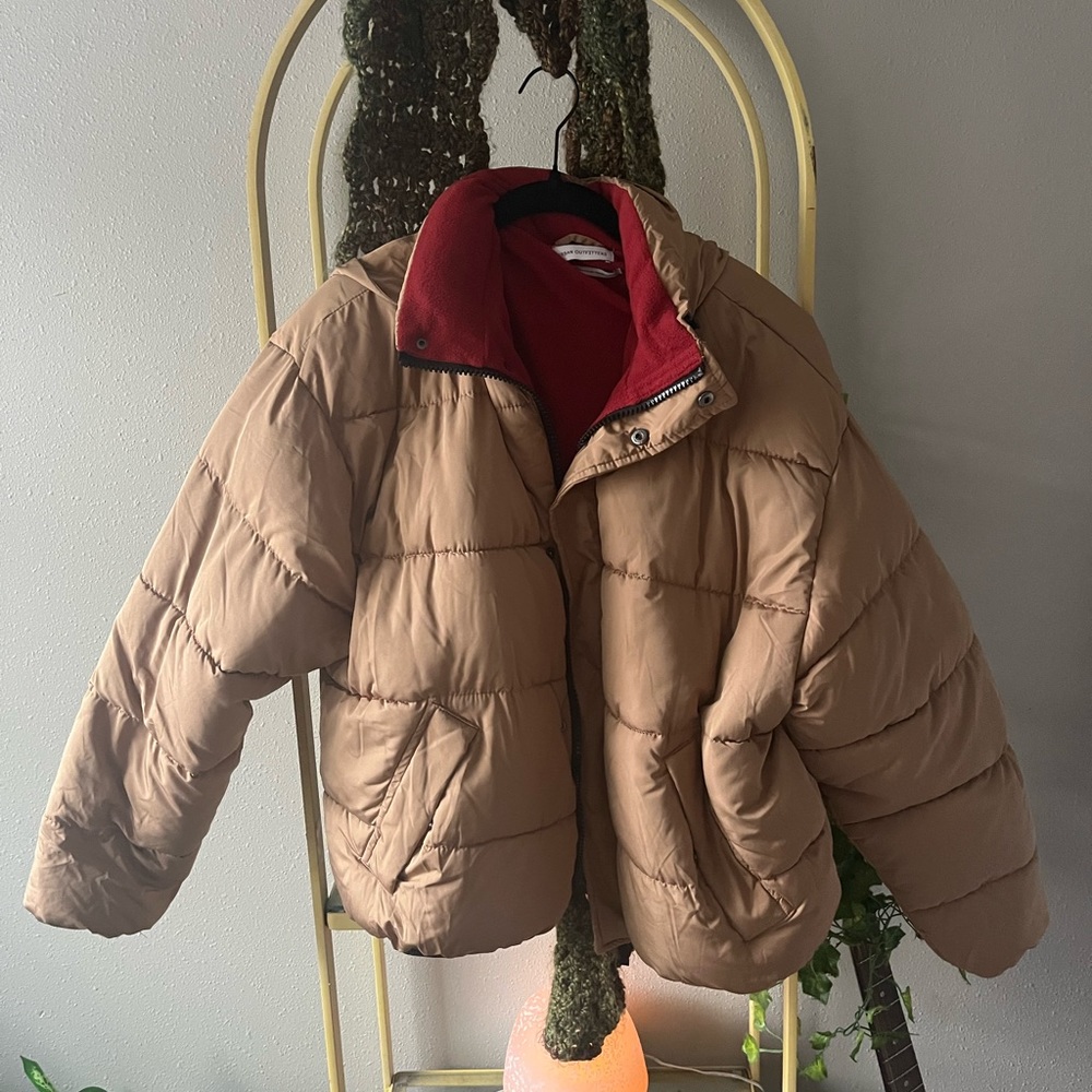 Urban Outfitters Brown Puffer